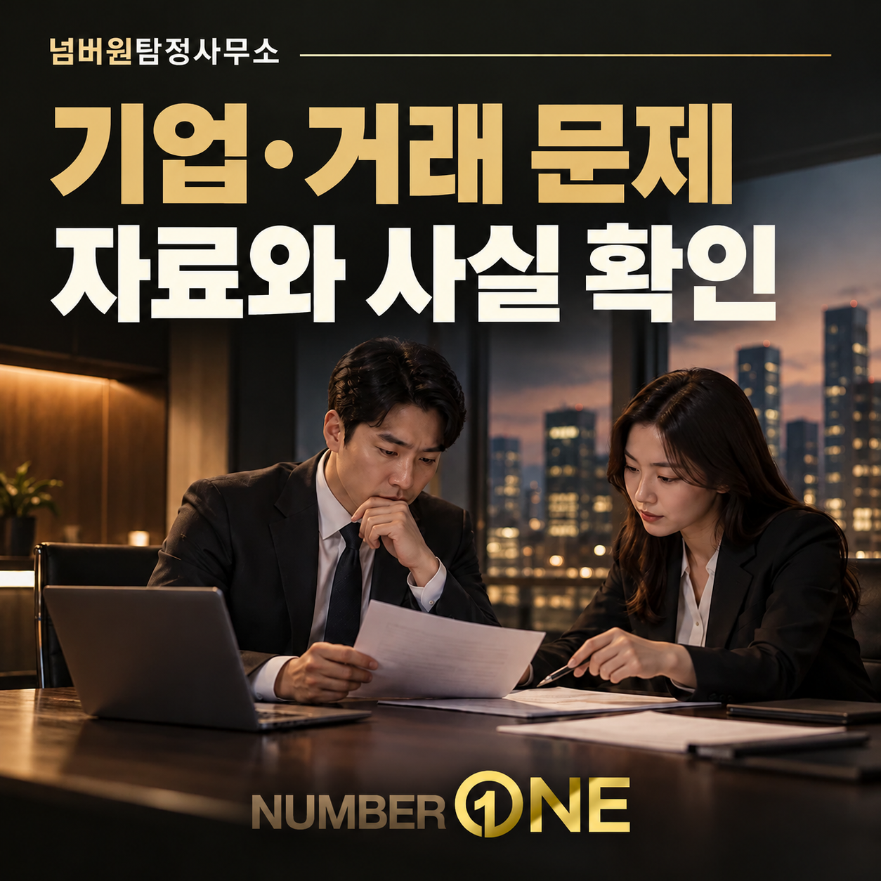 기업·거래 문제, 자료와 사실 확인